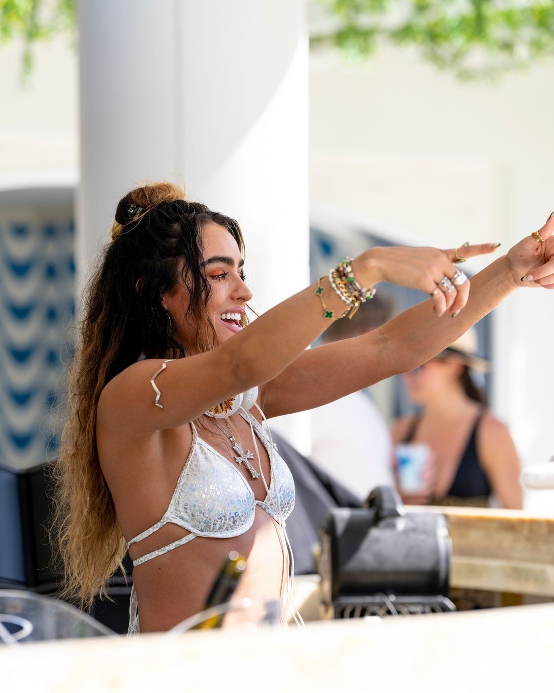 Sommer Ray at LIV Beach Las Vegas